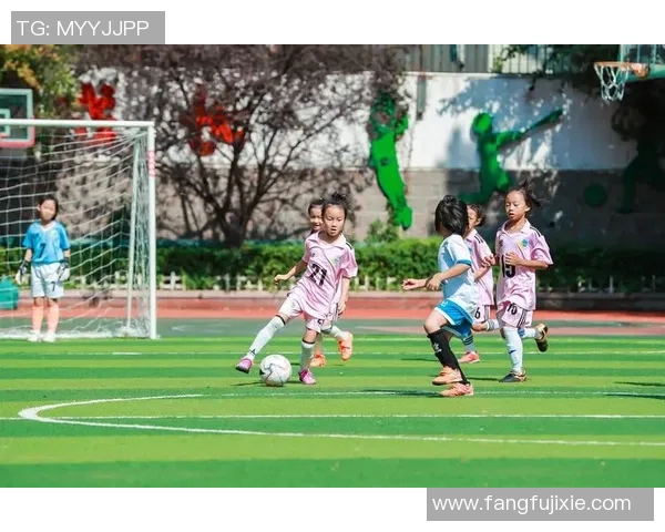 飞翔的足球在绿茵场上舞动梦想与激情的旋律